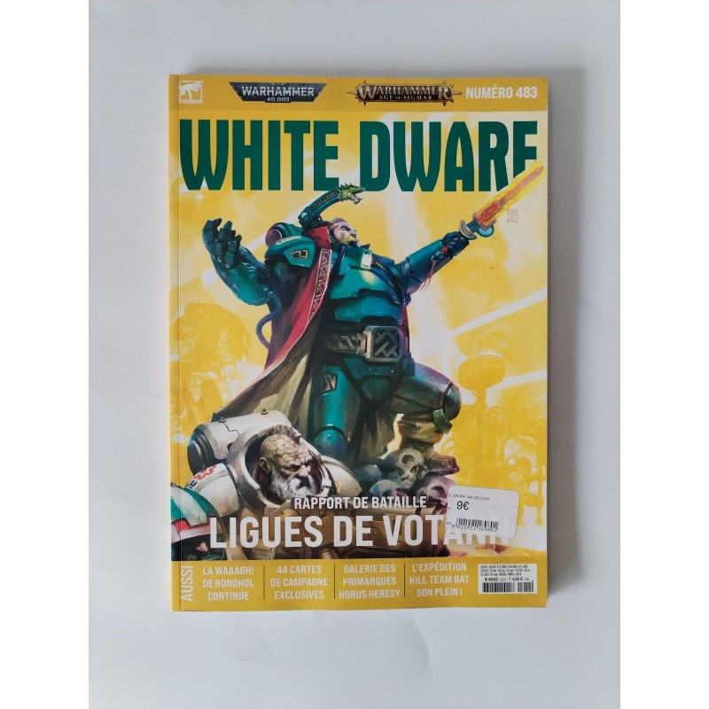 White Dwarf Numéro 483 Neuf Warhammer 40000 Age Of Sigmar Déc 22 Français Livre White Dwarf Numéro 483 Neuf Warhammer 40000 Age Of Sigmar Déc 22 Français Livre