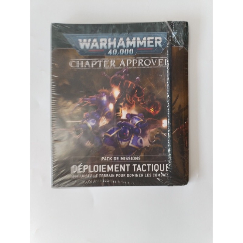 Warhammer 40,000 Chapter Approved Pack De Missions Déploiement Tactique Games... Warhammer 40,000 Chapter Approved Pack De Missions Déploiement Tactique Games...
