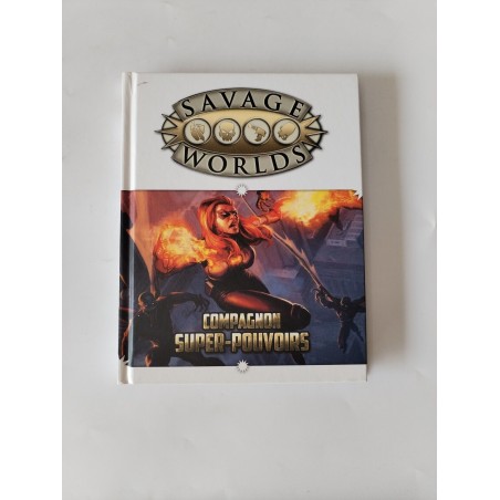 Savage Worlds Compagnon Super-pouvoirs Neuf Blackbook Éditions Jeu De Rôle Livre