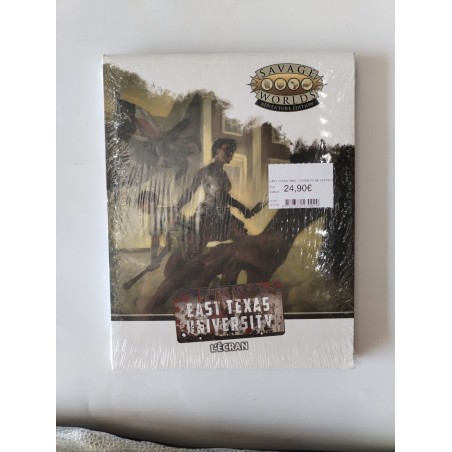 Savage Worlds Adventure East Texas University Neuf L'écran Du Mj Blackbook Jeu
