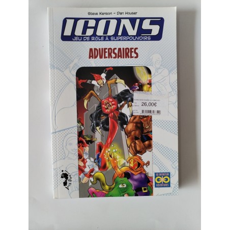 Icons Jeu De Rôle A Superpouvoirs Neuf John Doe Livre Jeu