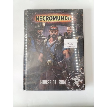 Necromunda House Of Iron Warhammer Jeu De Rôle Livre Neuf