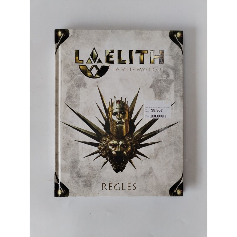 Laelith La Ville Mystique Règles Livre Jeu De Rôle Blackbook Jeux la elith