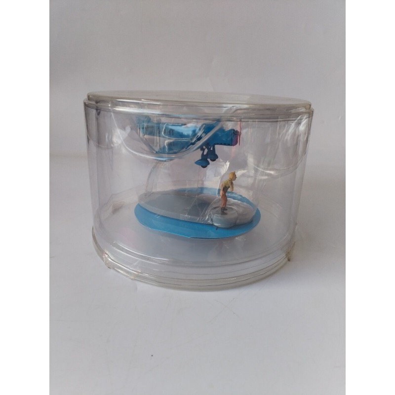 Tintin Avion De Course Bleu De La Première Version De L'île Noire Figurine Neuve Tintin Avion De Course Bleu De La Première Version De L'île Noire Figurine Neuve