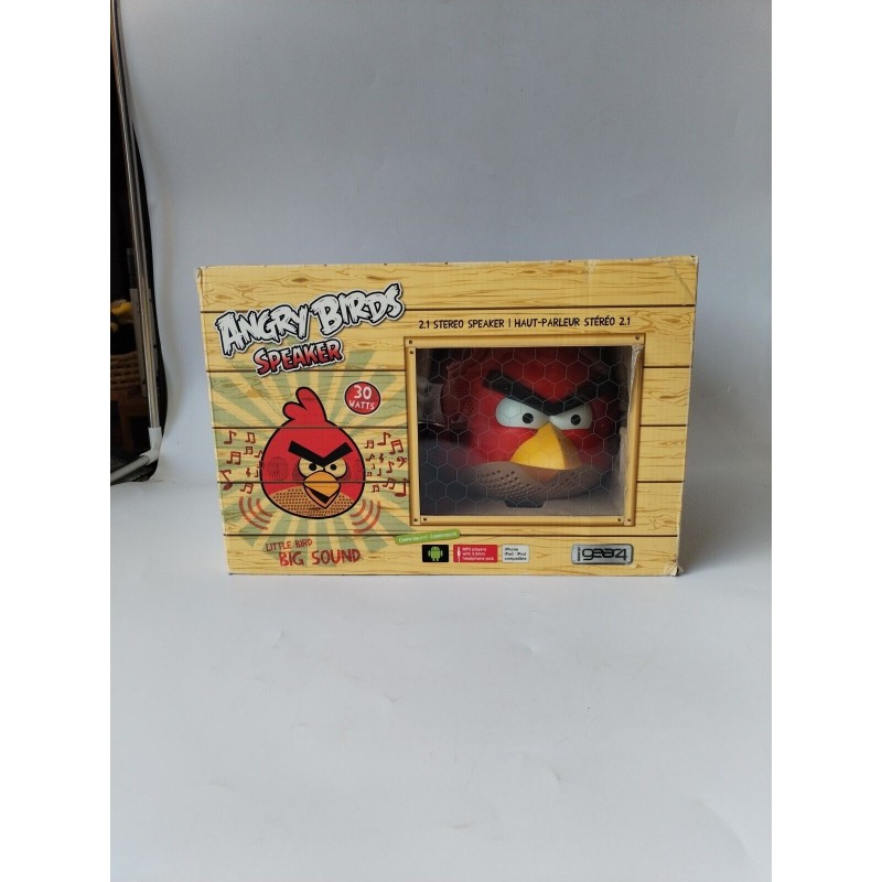Angry Birds Stereo Speaker 2.1 30 Watts Android iPhone MP3 Enceinte Angry Birds Stereo Speaker 2.1 30 Watts Android iPhone MP3 Enceinte