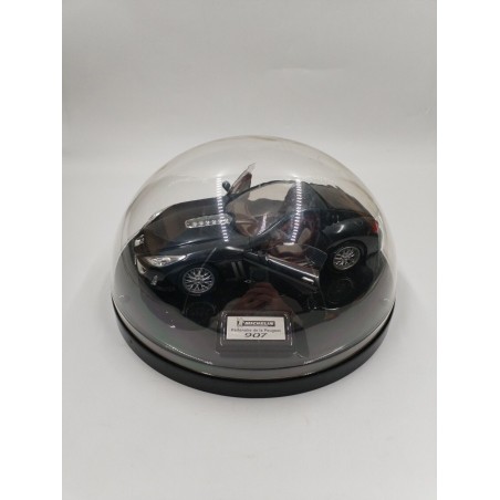 Véhicule Miniature Sous Globe Peugeot 907 Concept Car Michelin Partenaire