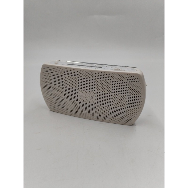 Sony Srf-18 Blanc Parfait État De Marche Poste Radio Tuner Portable Sony Srf-18 Blanc Parfait État De Marche Poste Radio Tuner Portable