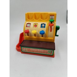 Fisher-price Cash Register 1974 926 Jouet Caisse Enregistreuse Fisher Price Jeu