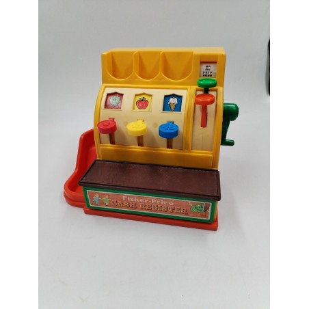 Fisher-price Cash Register 1974 926 Jouet Caisse Enregistreuse Fisher Price Jeu