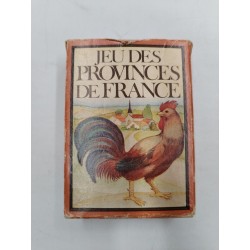 Jeu Des Provinces De France Jeu De 54 Cartes Jeux Dusserre Made In France Region