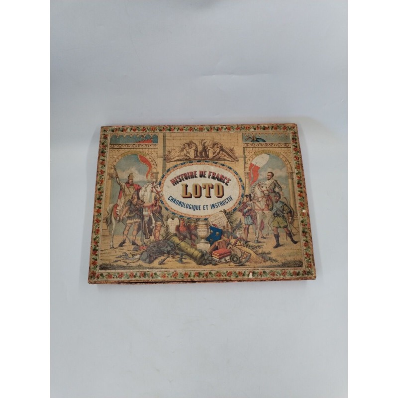 Histoire De France Loto Chronologique Et Instructif Watilliaux Éditeur Paris Jeu Histoire De France Loto Chronologique Et Instructif Watilliaux Éditeur Paris Jeu