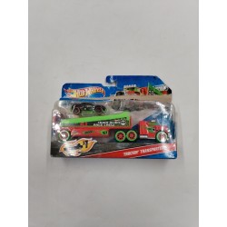 Hot Wheels Truckin Transporteurs Team Alien Race Crew Zone 51