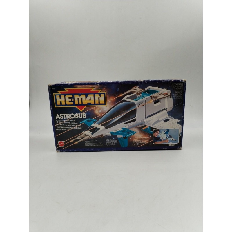 He Man 1990 Neuf Astrosub Jet Combat Sous Marin Mattel Jouet Jeu Maître Univers
