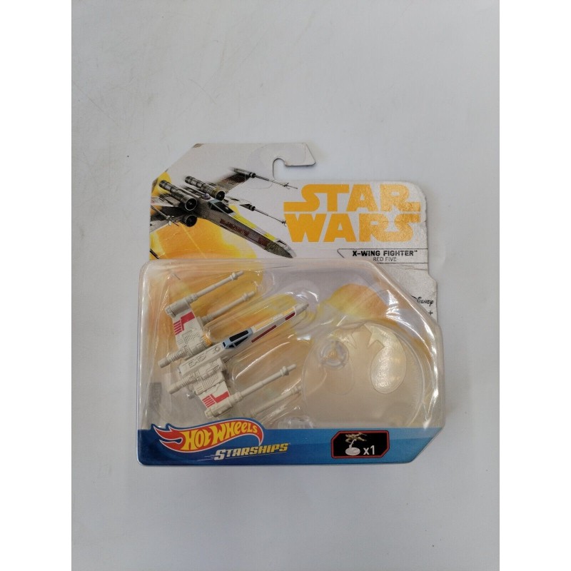 Hot wheels Star Wars Starships X-wing Foghter Red Five Neuf Disney
