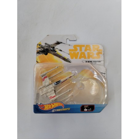 Hot wheels Star Wars Starships X-wing Foghter Red Five Neuf Disney
