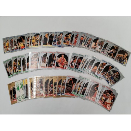 Gros Lot 155 Cartes 1990 NBA Hoops Official Basketball Card Basket Rookie...