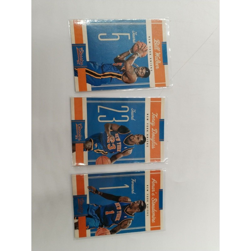 Lot 3 Cartes Nba Classics New York Knicks Panini 2011