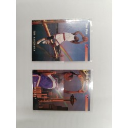 Lot 2 Cartes 1991 Star Pics Flashback NBA Basketball Cards Basket