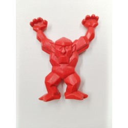Arco Mattel 1987 Hong Kong Figurine Red Rock Mad Scientist Vintage