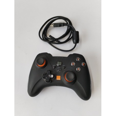 Manette De Jeux Vidéo Orange Turbo Arcade Xbox PlayStation Accessoire Jeu