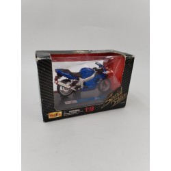 Maisto Triumph Tt600 Spécial Édition 1:18 Die Cast Métal Véhicule Miniature