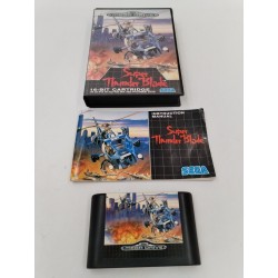 Mega Drive Sega Super Thunder Blade Jeux Vidéo Notice Cartouche 1989