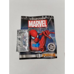 Marvel Spider Man Jeu D'échecs Cavalier Blanc Neuf Blister Fascicule Collection