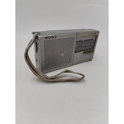 Sony Icf-400 3 Band Receiver Poste Radio Portable Vintage Silver Tuner