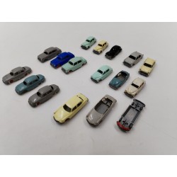 Lot De 13 Voitures H O Jouef Dyna Aronde Ds 19 Citroën Peugeot 403 203 Ariane 