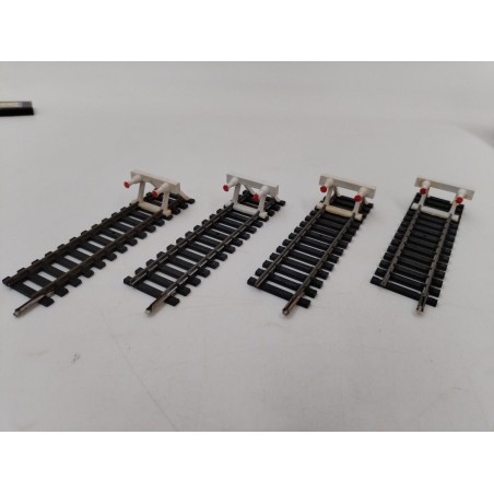 Jouef Ho Rail Butoir Heurtoir N 475/2 Ho Trains Rails Lot 4 Pack 