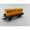 Trains Jouef Ho Wagon Marchandise Bailly SNCF Double Essieux 2 Containers