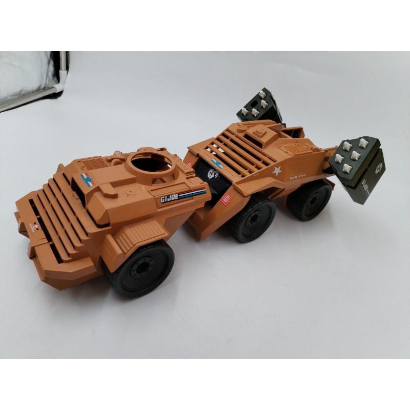 Gi Joe 1988 Hasbro Mean Dog Véhicule Char Missile Jouet Vintage Gi Joe 1988 Hasbro Mean Dog Véhicule Char Missile Jouet Vintage