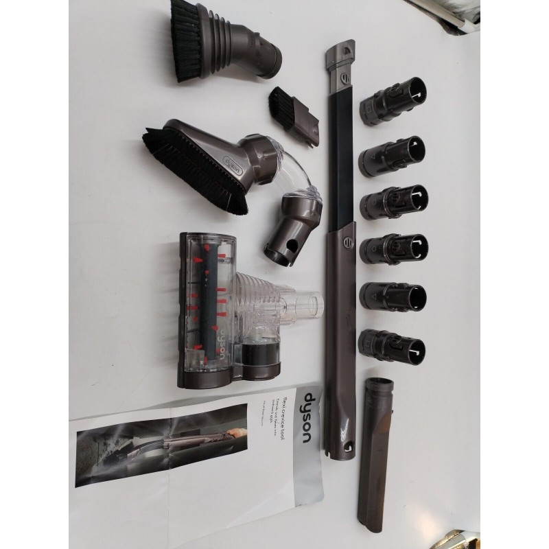 Dyson Officiel Original Kit Tool Outils Accessoires Voiture Maison Car Brosse... Dyson Officiel Original Kit Tool Outils Accessoires Voiture Maison Car Brosse...