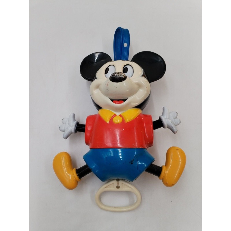 Mickey Mouse Walt Disney Illco Pré School Toy Jouet Vintage Mickey Mouse Walt Disney Illco Pré School Toy Jouet Vintage