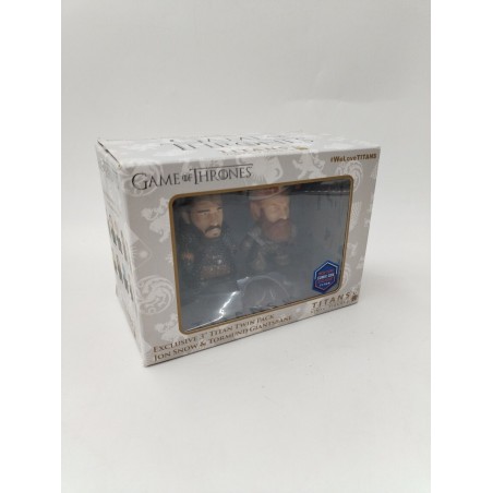 game of thrones titans vinyl figures jon snow tormund giantsbane figurine neuve