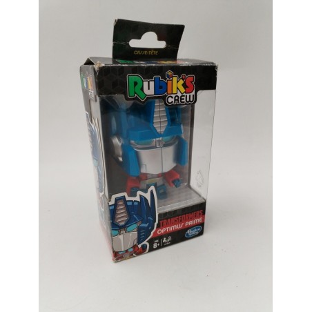 Rubik's crew transformers Optimus prime hasbro gaming figurine casse tete Jeu...