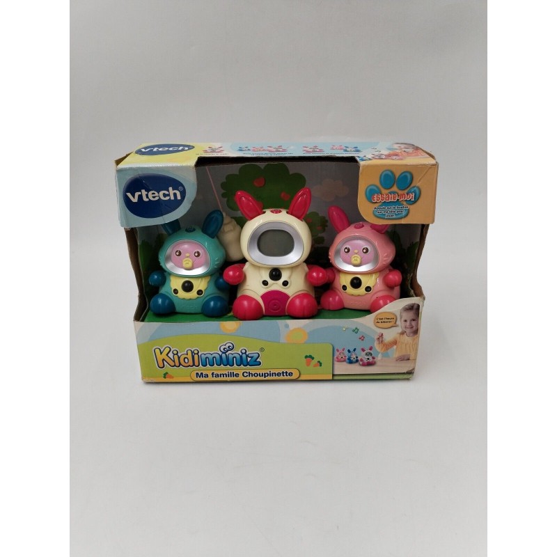 Vtech Kidiminiz Ma Famille Choupinette Figurine Jouet Électronique Lapins Vtech Kidiminiz Ma Famille Choupinette Figurine Jouet Électronique Lapins