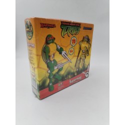 Neuf Lot 2 turtles supermag raphael donatello tmnt tortues ninja figurine jouet 