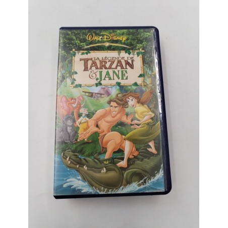 la legende de tarzan et jane vhs cassette Vidéo Walt Disney K7