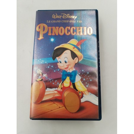pinocchio walt disney cassette video vhs k7