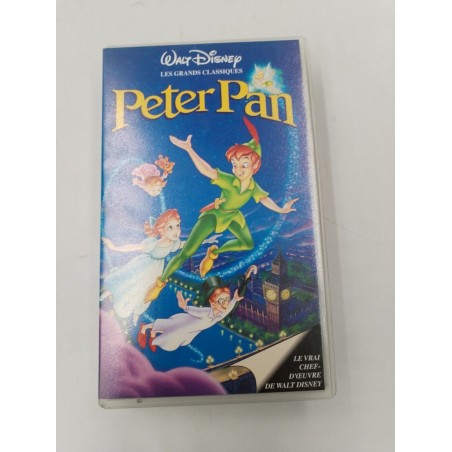 peter pan walt disney cassette video k7 vhs