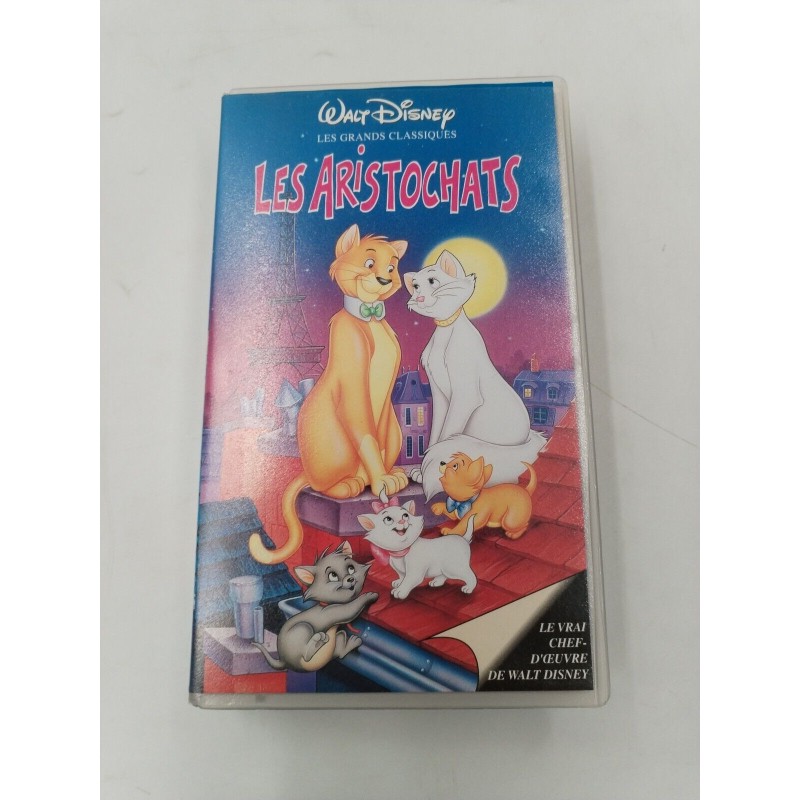 Les Aristochats  walt disney cassette video k7 vhs