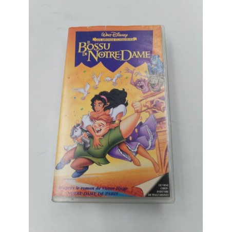 Le Bossu De Notre Dame walt disney cassette video k7 vhs