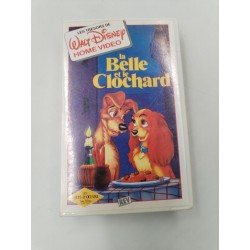 La Belle Et Le Clochard Les Chefs-d'œuvre Walt Disney VHS Cassette Vidéo Trésors
