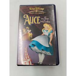 alice aux pays des merveilles VHS Cassette Vidéo Disney