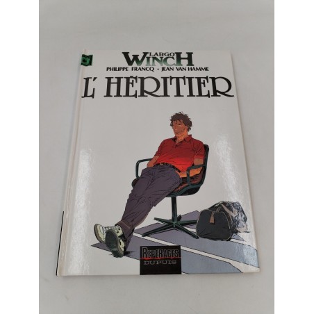 Largo Winch L'héritier Repérages Dupuis Bd Bande Dessinée Livre Le Groupe W
