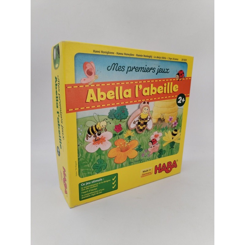 Abella L'abeille Édition Haba Mes Premiers Jeux De Société Jeu Abella L'abeille Édition Haba Mes Premiers Jeux De Société Jeu