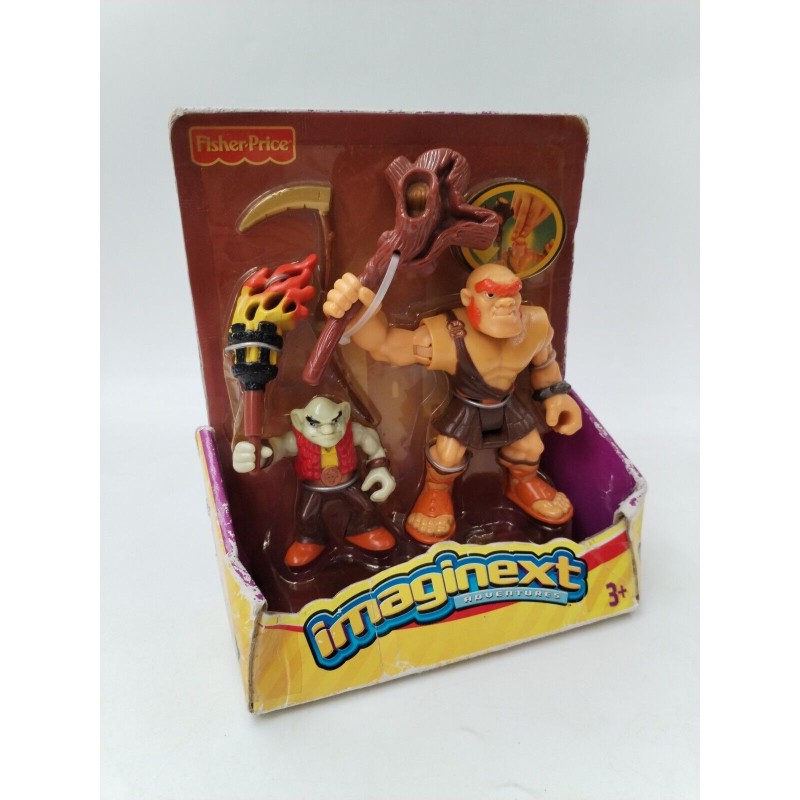 Fisher Price 2006 Imaginext Adventures Ogre & Troll J7960 Jouet Figurine