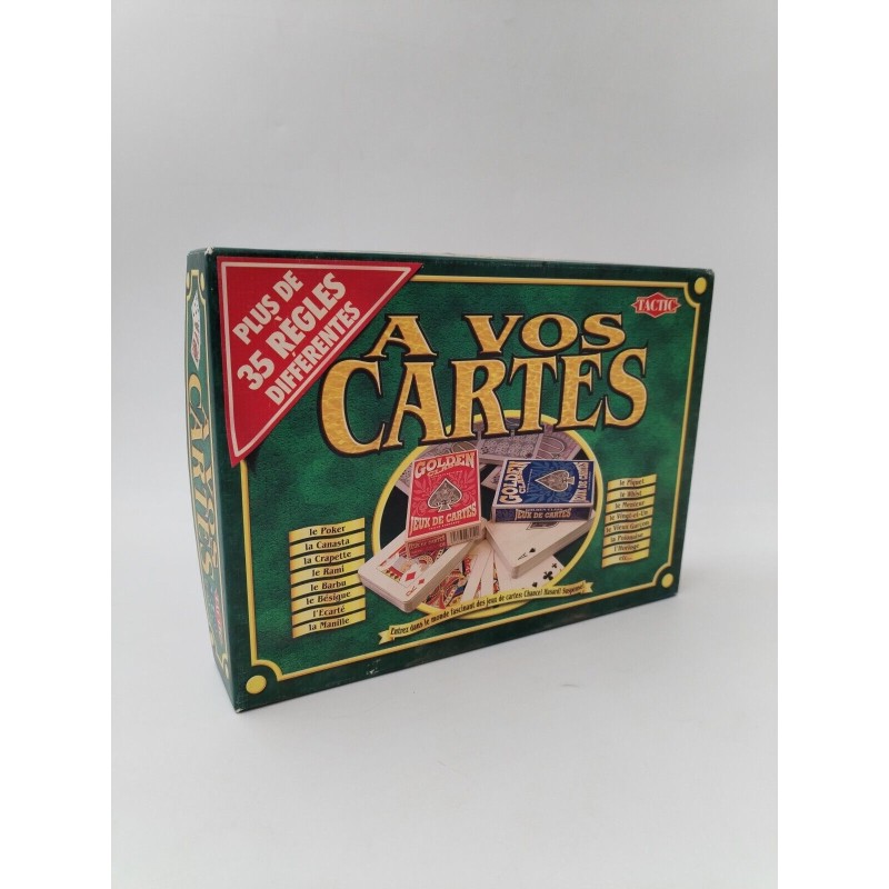 A Vos Cartes Tactic Jeux De Cartes Jeu De Société 35 Règles Différentes