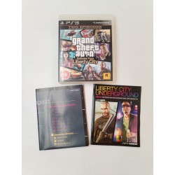 Grand Theft Auto Two Épisodes Liberty City Jeux Vidéo PS3 PlayStation Rockstar 